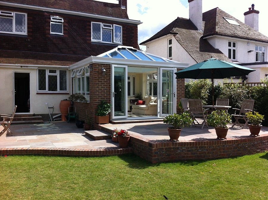 A Bespoke Orangery with French Doors