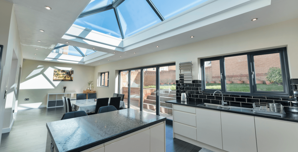 lantern roof kitchen