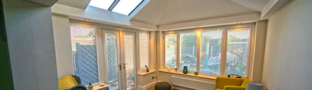 LivinROOF Garden Room Conservatories (On display in our showroom)