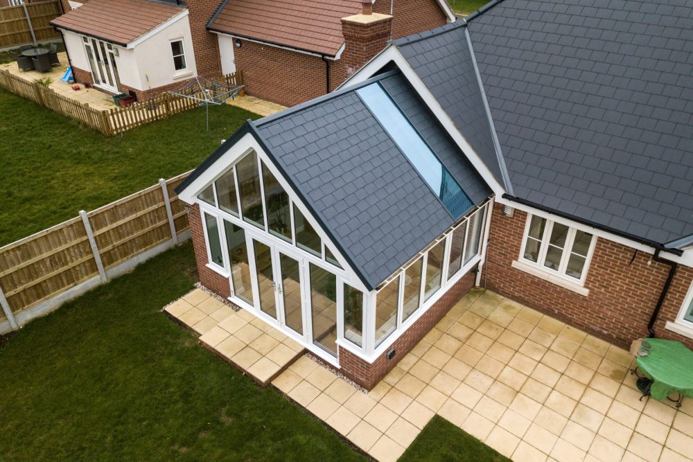 tiled roof extension