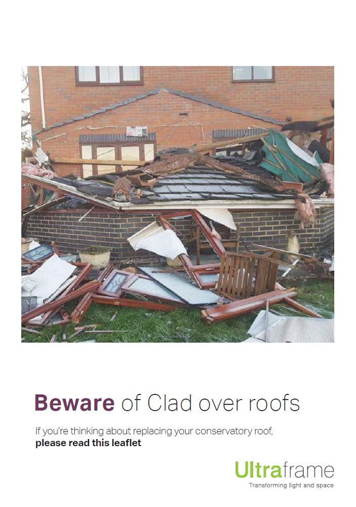 ultraframe beware roof brochure