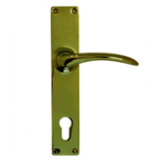 gold door handle
