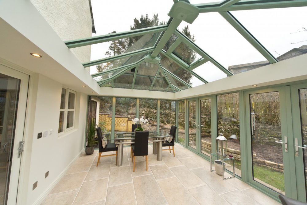 green classic upvc conservatory