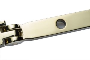 electro gold finish window hardware