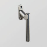 modern silver patio door handle