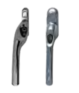 silver window handles