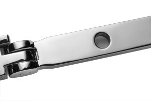 polished chrome finish window hardware