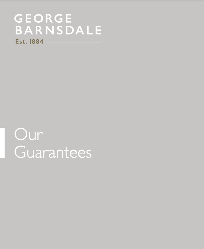 george barnsdale guarantees