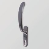 silver sliding patio door handle