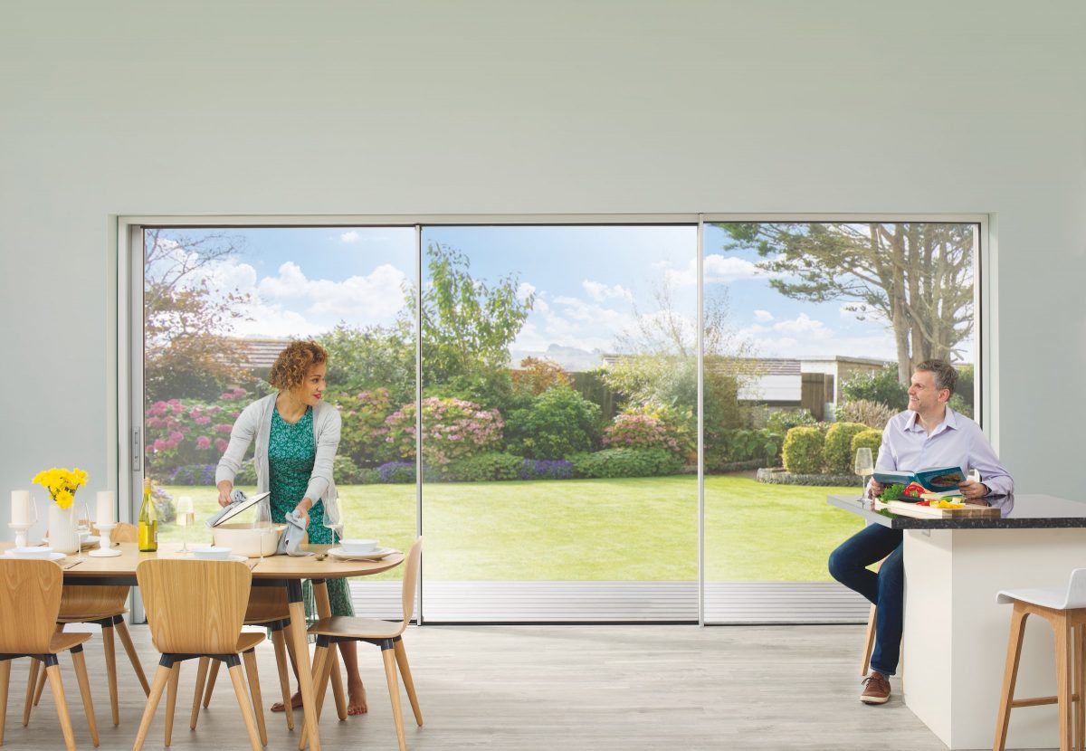 origin aluminium sliding patio door