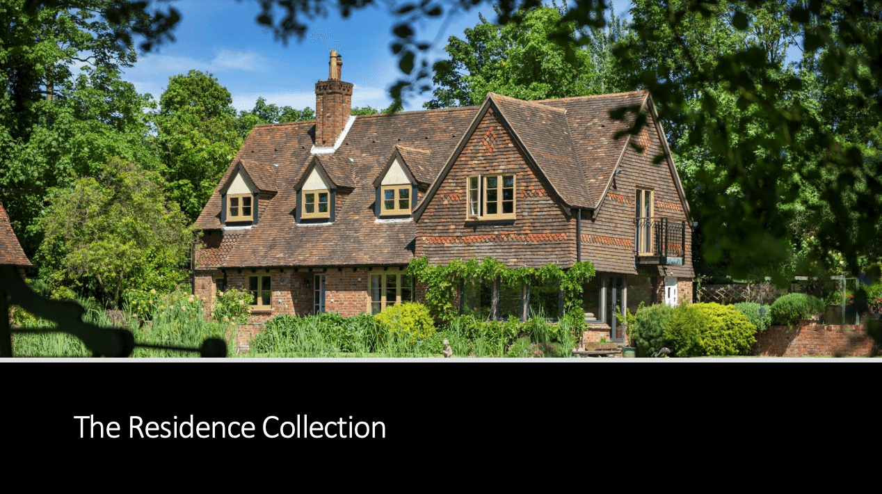 the residence collection brochure