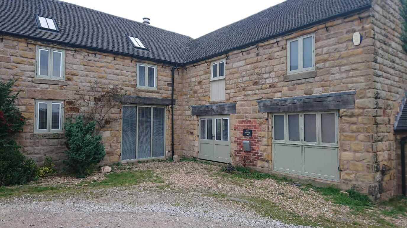 chartwell green timber windows and doors